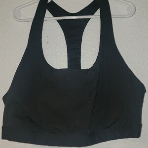 All in Motion Black Racerback Sports Bra